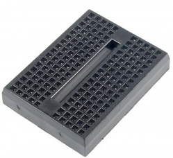 Testplade med elektriske forbindelser