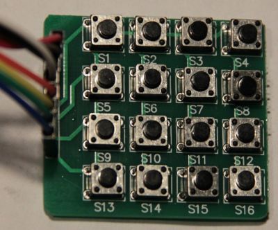 Matrix 4x4 tastatur