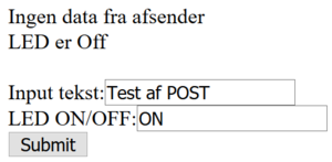 Response på en simpel henvendelse